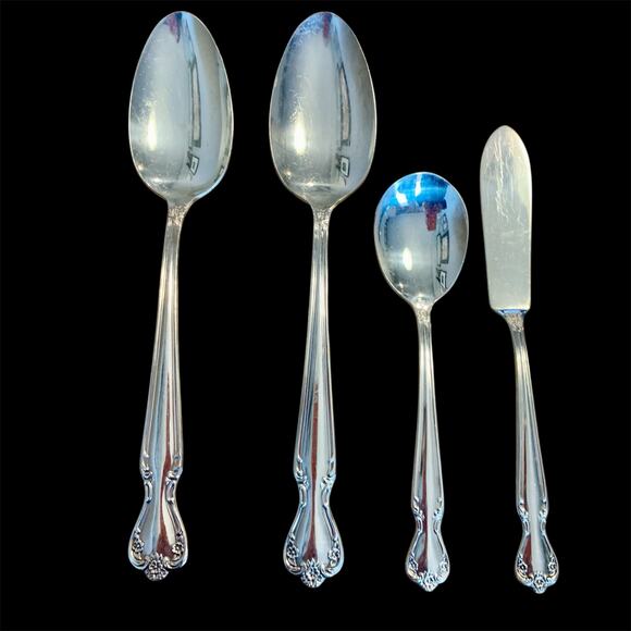 Rogers & Bro DAYBREAK ELEGANT LADY Serving Flatware Reinforced Silverplated IS - Picture 1 of 16